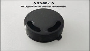 ♻ BREATHE V1 ♻ N95 Exhalation Valve